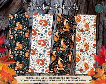 Digital Printable Bookmarks Digital Bookmark Instant Download Bookmark for Book Lovers Bookmarks for Readers Perfect Gift for Bookworms Book