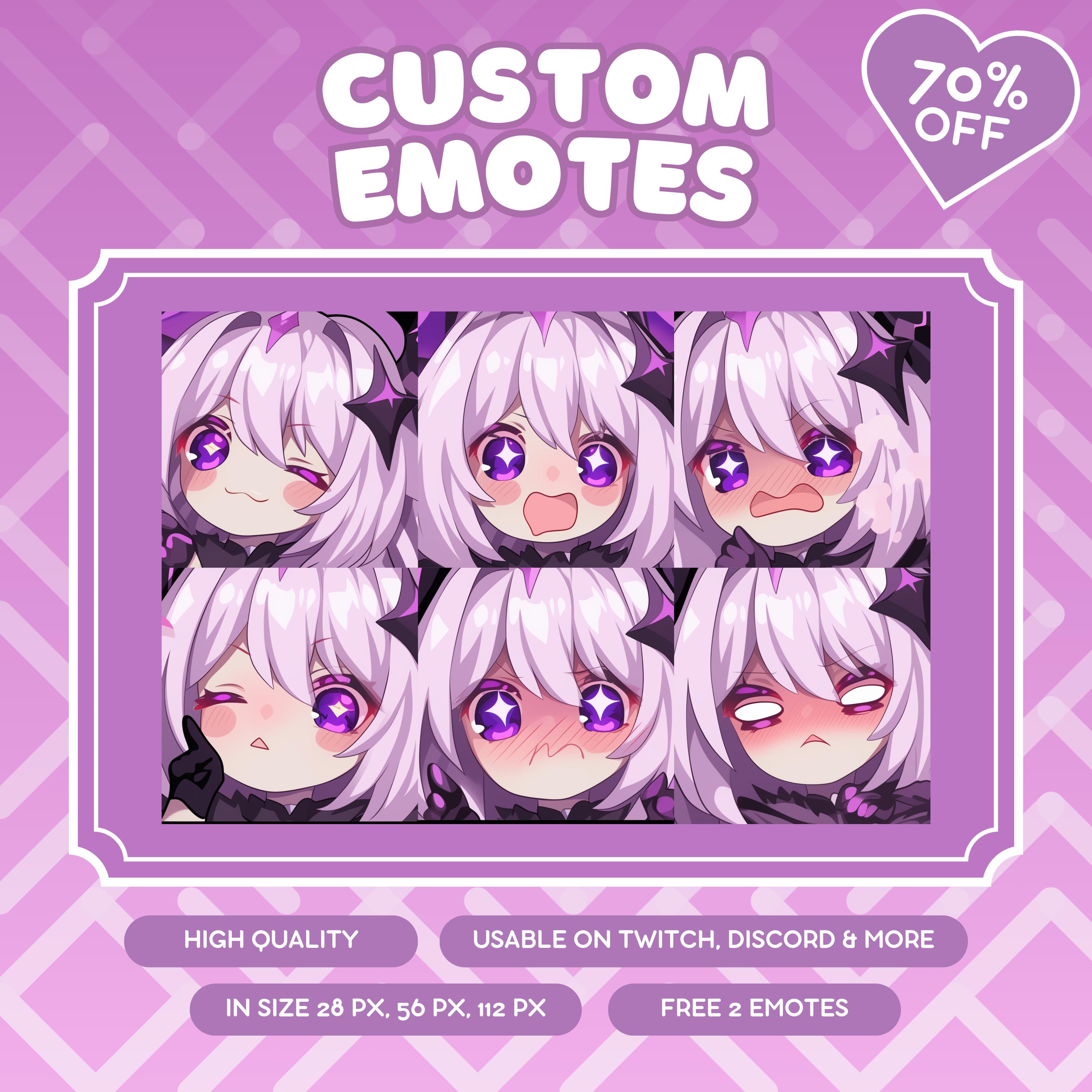 Custom Twitch Emotes | Animated Emotes | Twitch Emote for Streamer ...