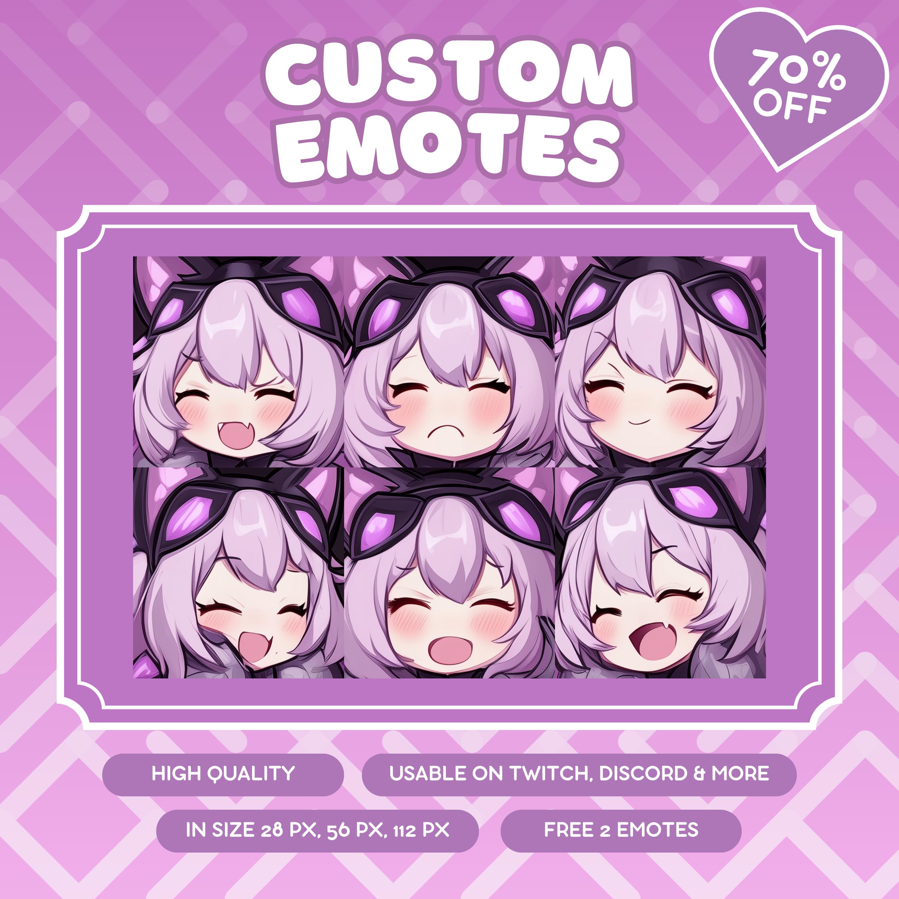 Custom Twitch Emotes | Animated Emotes | Twitch Emote for Streamer ...