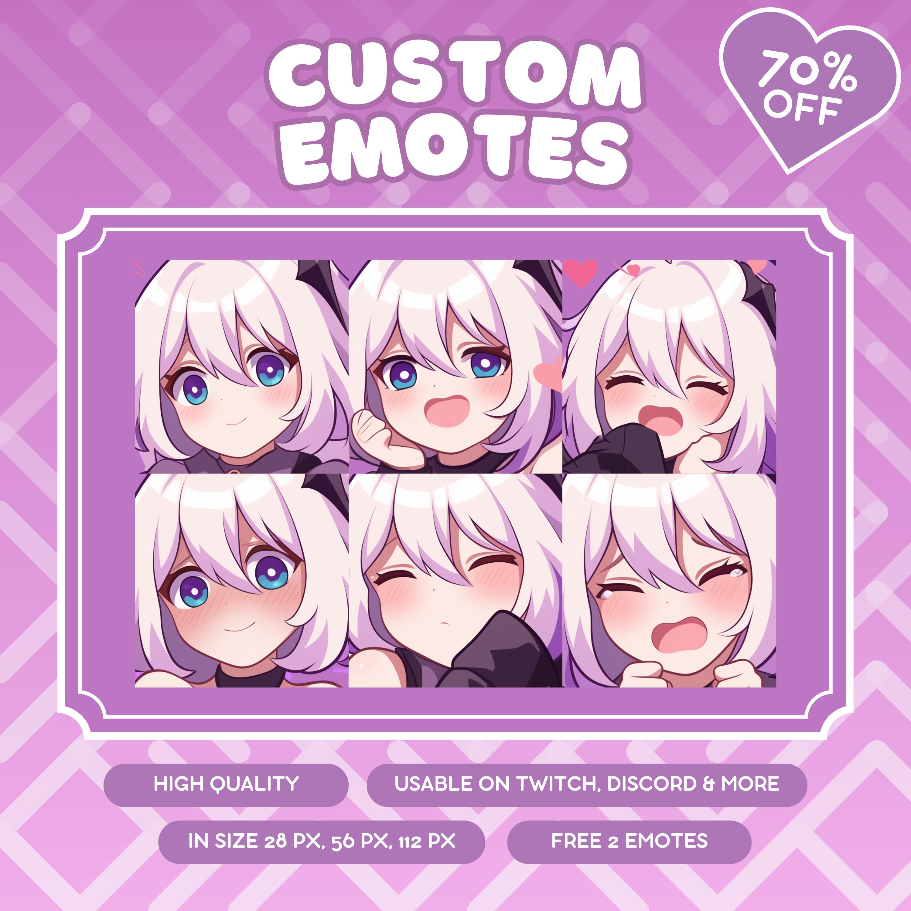 Custom Twitch Emotes | Animated Emotes | Twitch Emote for Streamer ...
