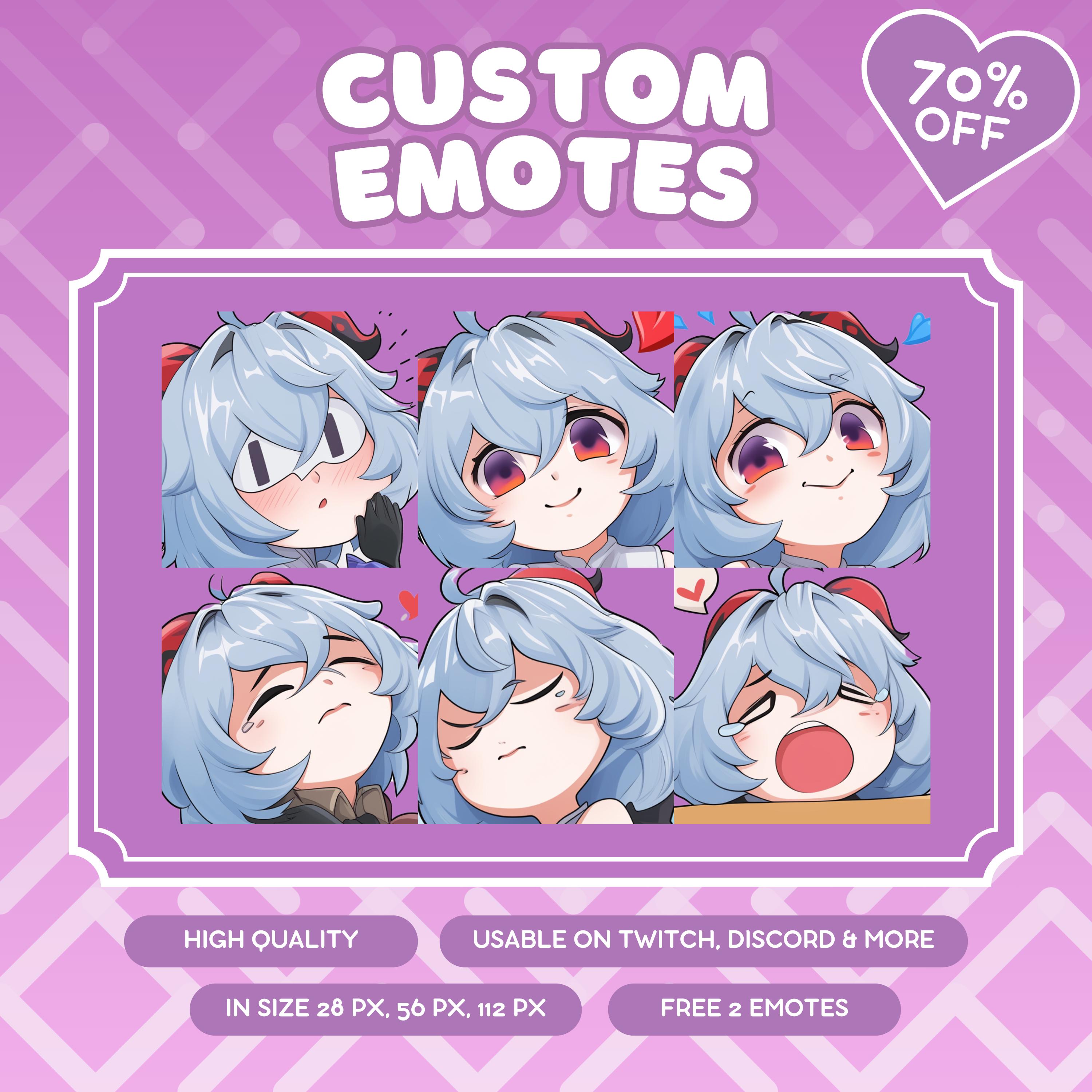 Custom Twitch Emotes | Animated Emotes | Twitch Emote for Streamer ...