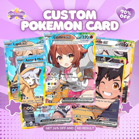 Custom Pokemon Card, Personalized Pokemon Valentine's Day Gift, Pokemon Gift, Custom Pet Portrait, Valentine's Gift, Pokemon Card Commission - Etsy Custom Pokemon Card, Personalized Pokemon Valentine's Day Gift, Pokemon Gift, Custom Pet Portrait, Valentine's Gift, Pokemon Card Commission - Etsy
