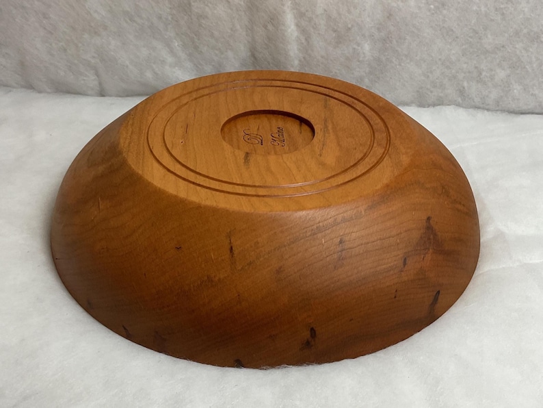 Made in Maine Beautiful Hand Turned Cherry Bowl