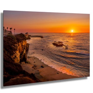 La Jolla Cove San Diego Sunset - Fine Art Print at Sunset - California Landscape Photography - Unique Home Decor