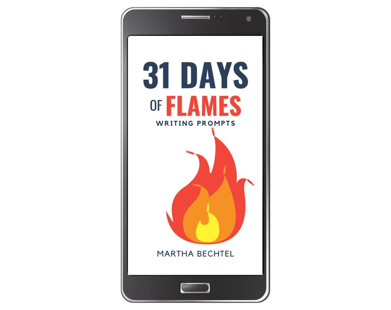 31 Days of Flames : Fantasy, Science Fiction, and Realistic Writing Prompts Digital Download epub eBook image 1