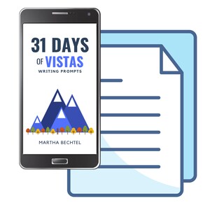 31 Days of Vistas: Writing Prompts (eBook, Digital Download, Printable, PDF)