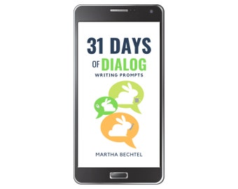 31 Days of Dialog :  Fantasy, Science Fiction, and Realistic Writing Prompts (Digital Download - epub eBook)