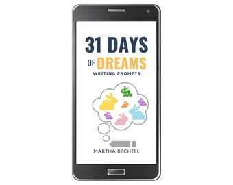 31 Days of Dreams :  Fantasy, Science Fiction, and Realistic Writing Prompts (Digital Download - epub eBook)