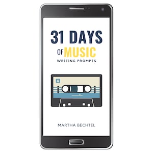 31 Days of Music :  Fantasy, Science Fiction, and Realistic Writing Prompts (Digital Download - epub eBook)