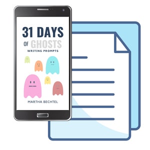 31 Days of Ghosts: Writing Prompts (eBook, Digital Download, Printable, PDF)