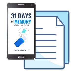 31 Days of Memory : Writing Prompts (eBook, Digital Download, Printable, PDF)
