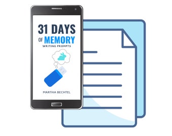 31 Days of Memory : Writing Prompts (eBook, Digital Download, Printable, PDF)