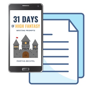 31 Days of High Fantasy: Writing Prompts (eBook, Digital Download, Printable, PDF)