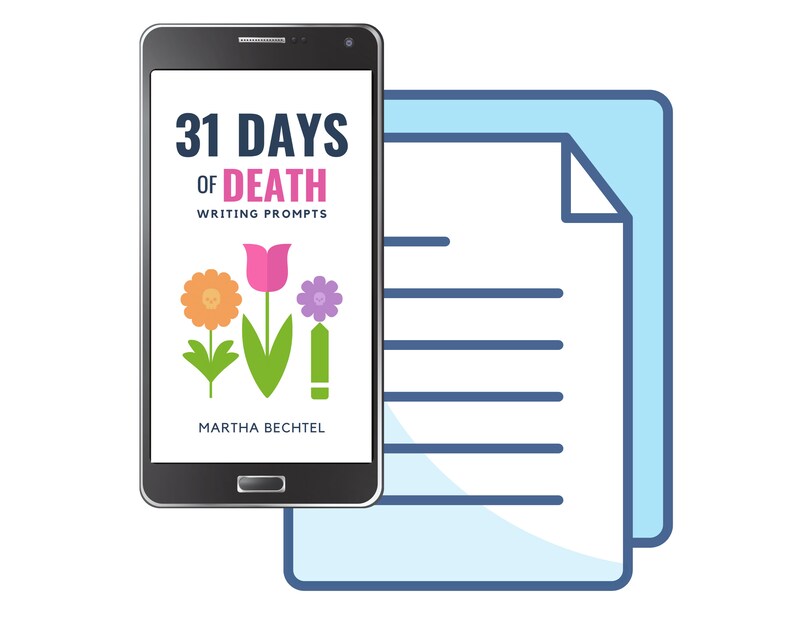 31 Days of Death : Writing Prompts eBook, Digital Download, Printable, PDF image 1