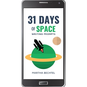 31 Days of Space :  Fantasy, Science Fiction, and Realistic Writing Prompts (Digital Download - epub eBook)