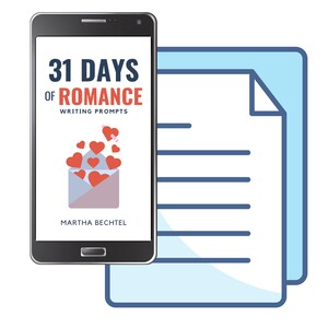 31 Days of Romance: Writing Prompts (eBook, Digital Download, Printable, PDF)