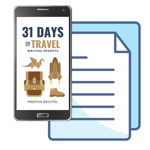 31 Days of Travel : Writing Prompts (eBook, Digital Download, Printable, PDF)