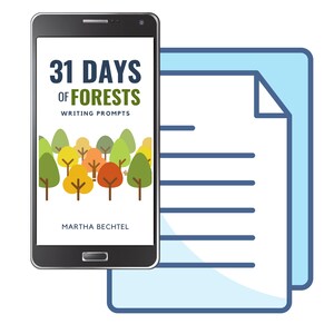 31 Days of Forests: Writing Prompts (eBook, Digital Download, Printable, PDF)