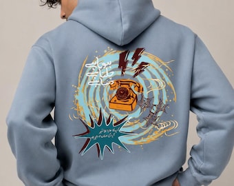 Pakistani Urdu Retro Hoddie-Pakistani Cultured Streetwear