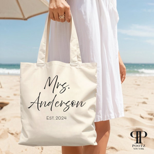 Oversized Bride Tote Bag