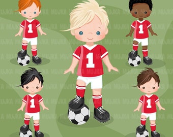 Boy Soccer Clipart Etsy Boy Soccer Clipart Etsy
