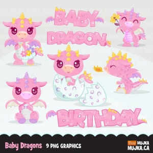Dragon png, clipart bébé dragon, baby shower png, clipart dragon mignon, clipart oeuf de dragon, png d'animaux mignons, graphiques d'anniversaire de bébé