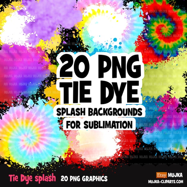 Tie dye png, splash png, tie dye clipart background, rainbow png, rainbow tie dye, sublimation designs digital download, pride png, spectrum