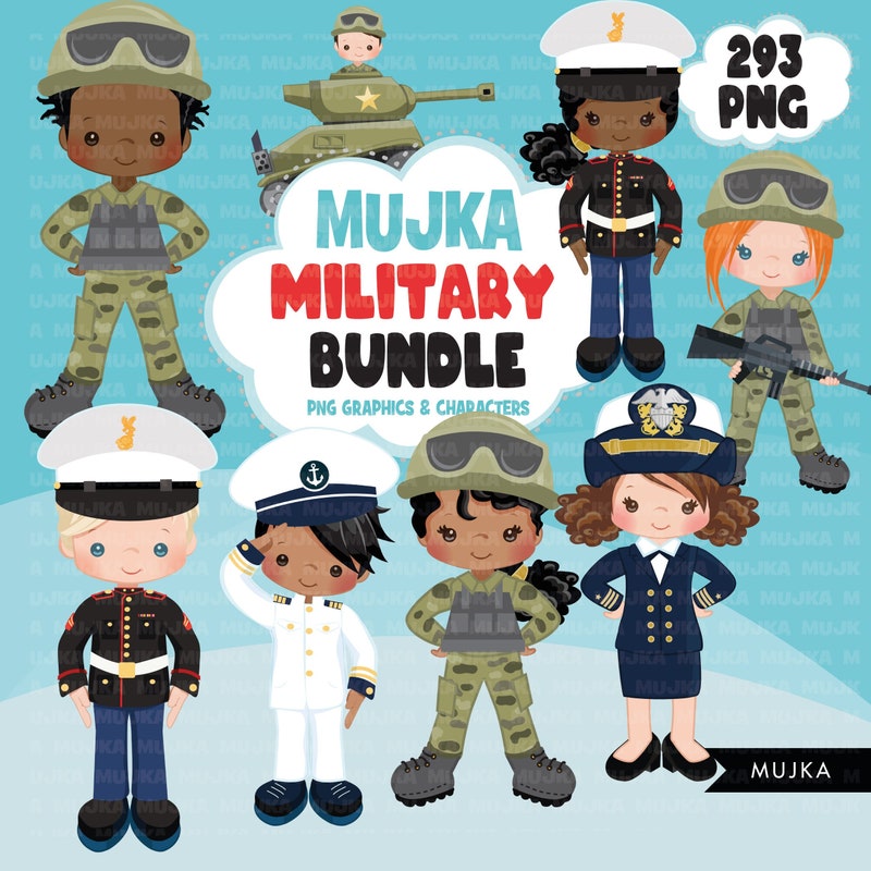 Military Header Graphics Military Graphics - Etsy