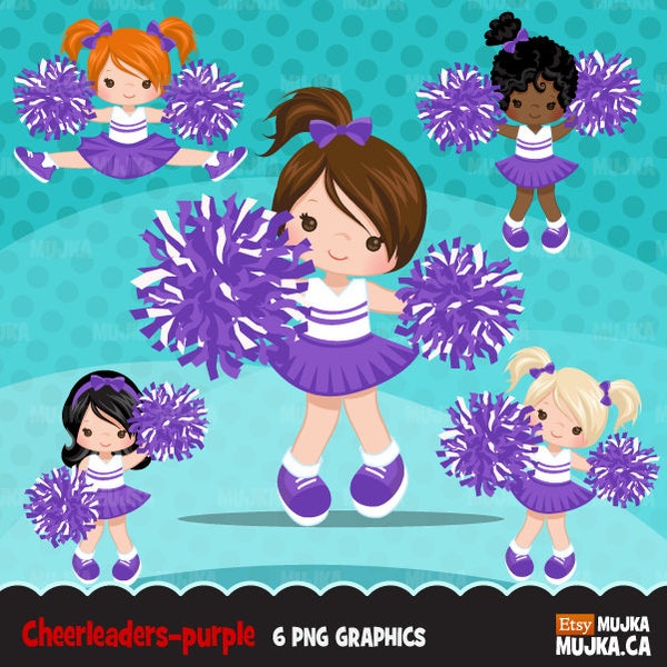Cheerleader Clipart, Sports clipart, basketball cheer png, cheer Graphics, cheerleader pom pom, cheerleader girls png