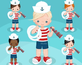 Sailor png, sailor Clipart, sailor birthday, nautical png, Sublimation Designs, digital stickers, marine png