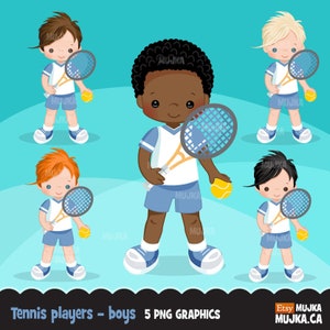 Tennisspieler Clipart, schicke Charaktere, schwarz, Kartengestaltung, Aktivität, Sport im Freien, Schule, Racquetball