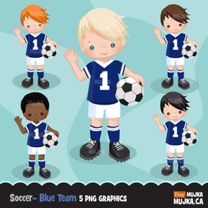 Soccer clipart. Sport graphics, boys soccer player characters,  , Sublimation Designs, kids, scrapbooking, worldcup, chores