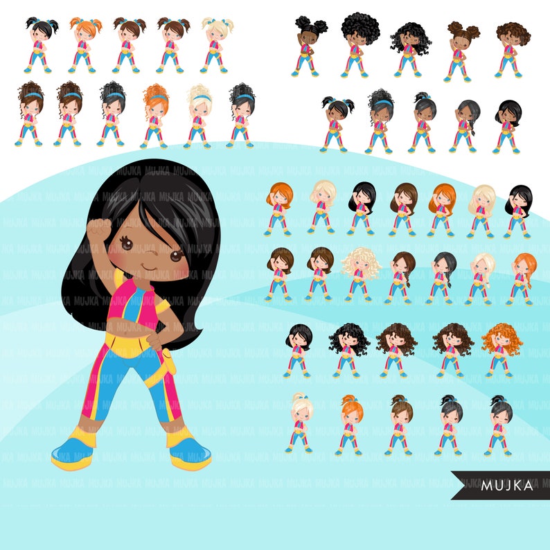 Superhero png, superhero birthday, superhero bundle, super hero girls, superhero invitation, superhero clipart, superhero sublimation design image 3