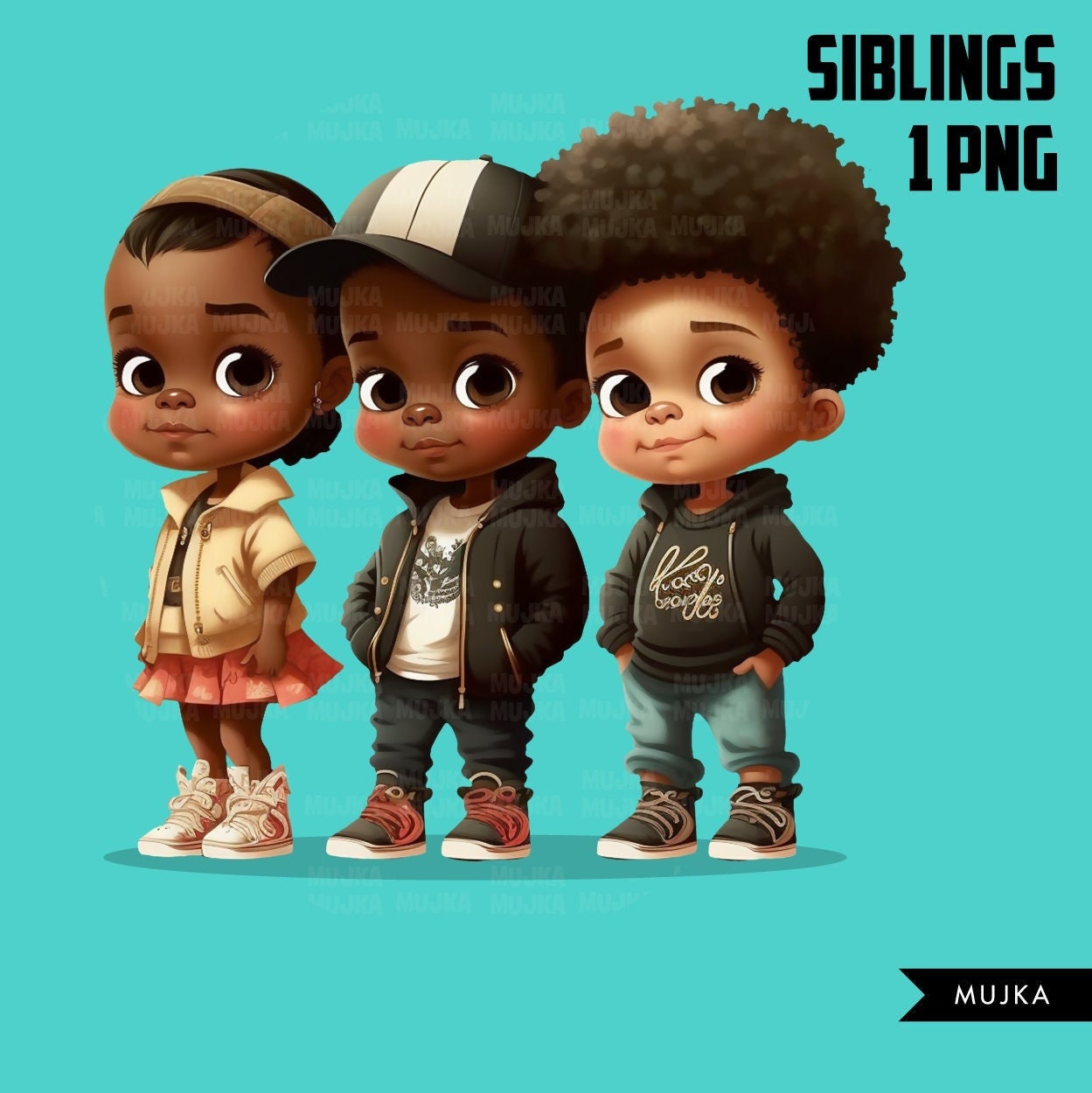 Buy Black Kids Art, Siblings Png, Friends Png, Family Png, Black Girls and  Boys Clipart, Black Girl Boy Joy, Triplets Clipart, Friends Clipart Online  in India - Etsy, image size:1249x1250