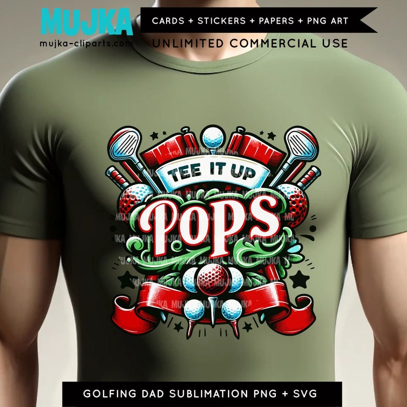 Best Dad by Par PNG SVG, Golfing Dad Png Bundle, Sublimation design download, Golf Life SVG, Tee it Up pops Png, Fathers Day Gift Clipart