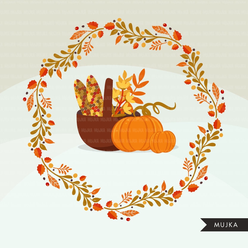 Meuva Thanksgiving Cross-border Turkey Sticker Pumpkin Maple Leaf