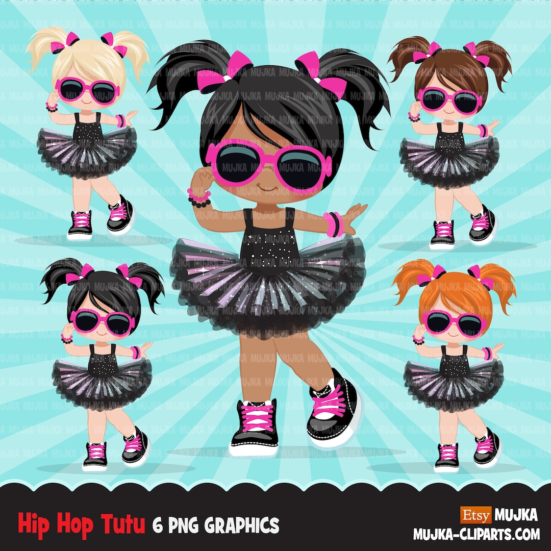 Hip Hop Clipart, Hip Hop Png, Dance Clipart, Fashion Girls Clipart ...