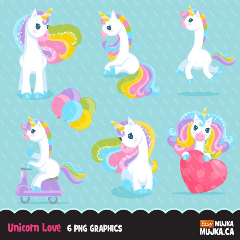 Valentine Clipart Bundle. Valentine's day graphics, animals, kids, unicorn, panda, gnomes, teddy bear Sublimation Designs graphics image 9