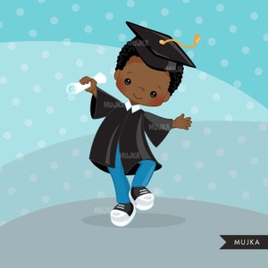 Graduation Clipart. Graduation graphics, cape, scroll, cap, graphics, graduate boys, students, school, grads, invitation, image 2