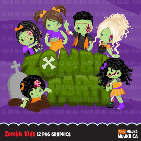 Halloween Kawaii Zombie Hood