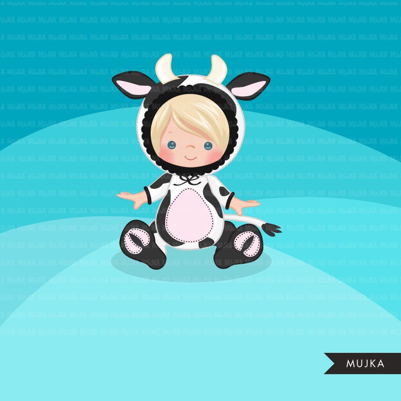 Download Baby Cow clipart halloween costume baby shower graphics ...