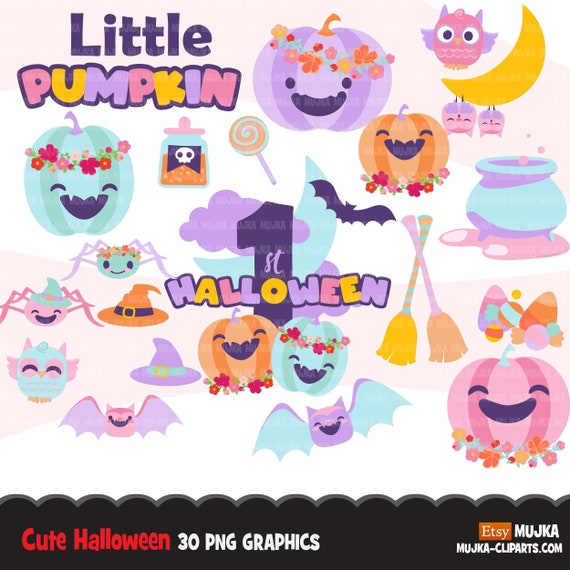 Halloween Spooky Kitty Stickers. Bundle PNG. - Buy t-shirt designs