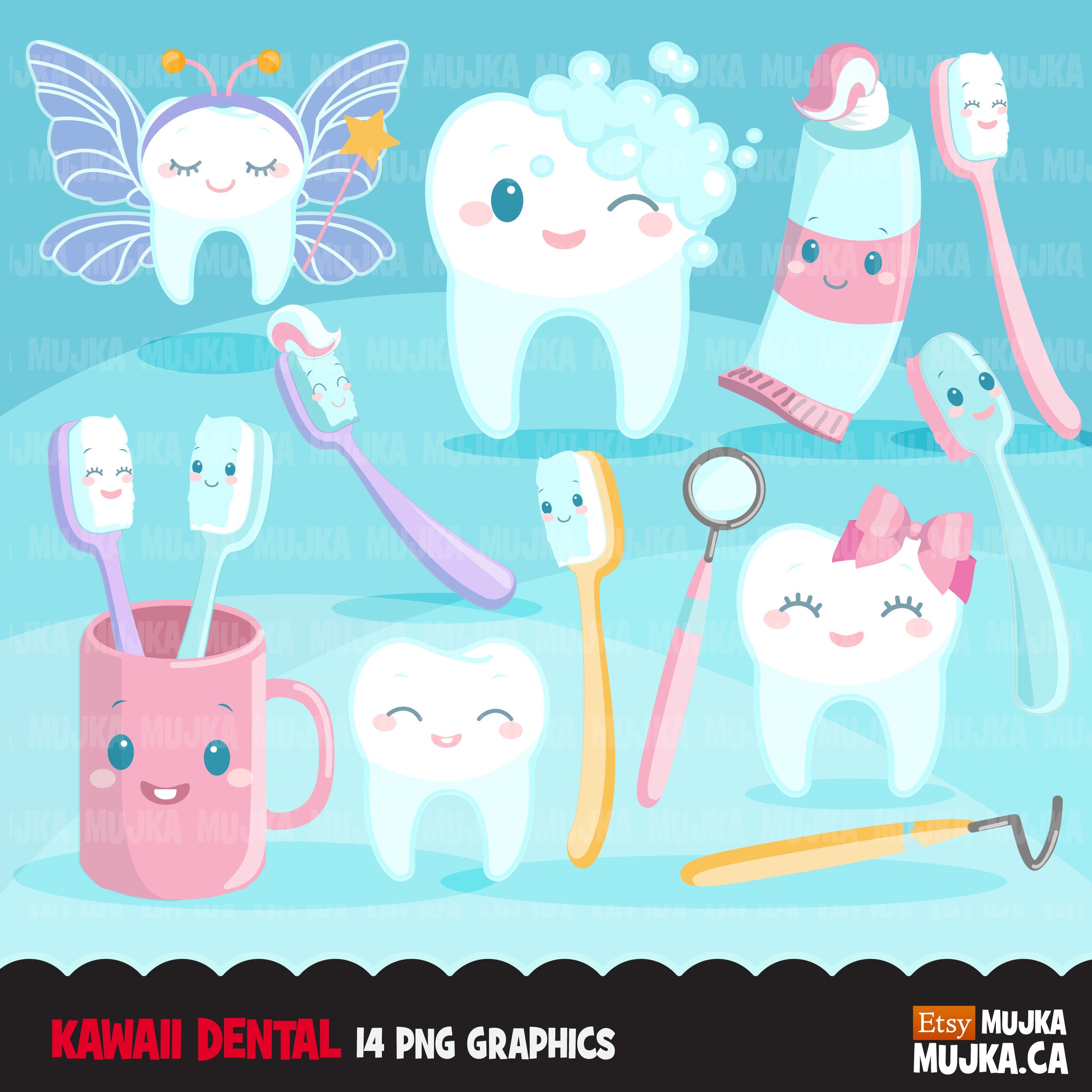 Cute Dental Clipart