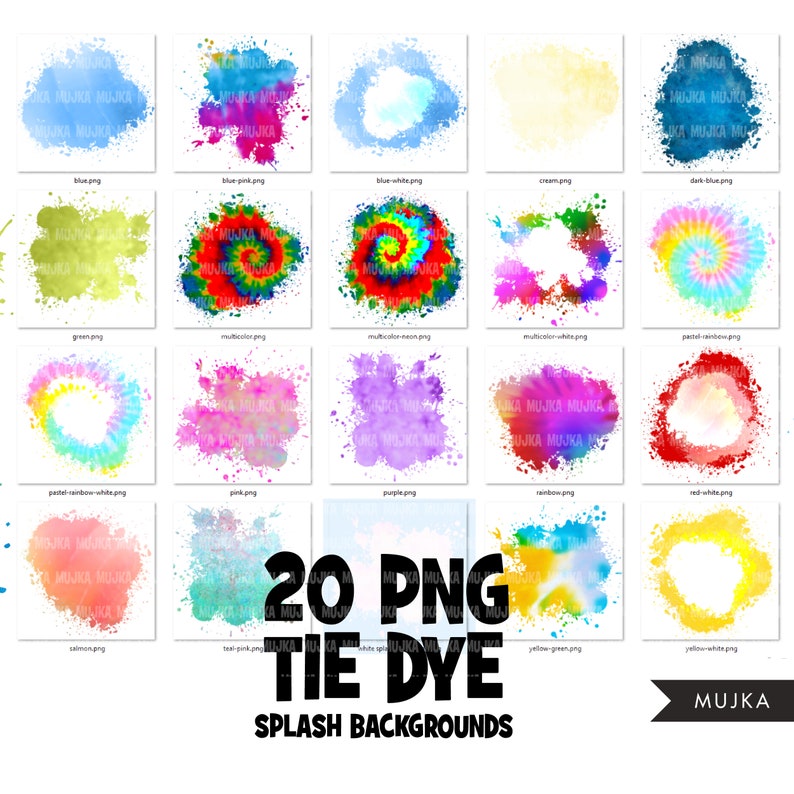 Tie dye png, splash png, tie dye clipart background, rainbow png, rainbow tie dye, sublimation designs digital download, pride png, spectrum image 2