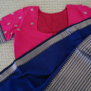 Pure Mangalagiri pattu handloom saree