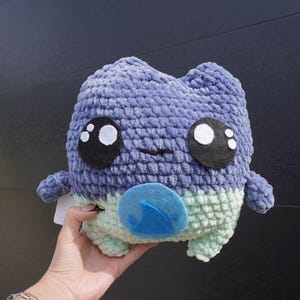 Large Crochet Water Sprite Plushie