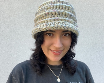 Crochet Chunky Ridge Beanie