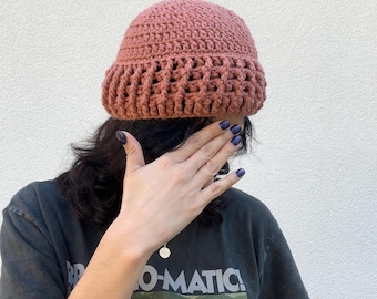 Small Crochet Skull Cap