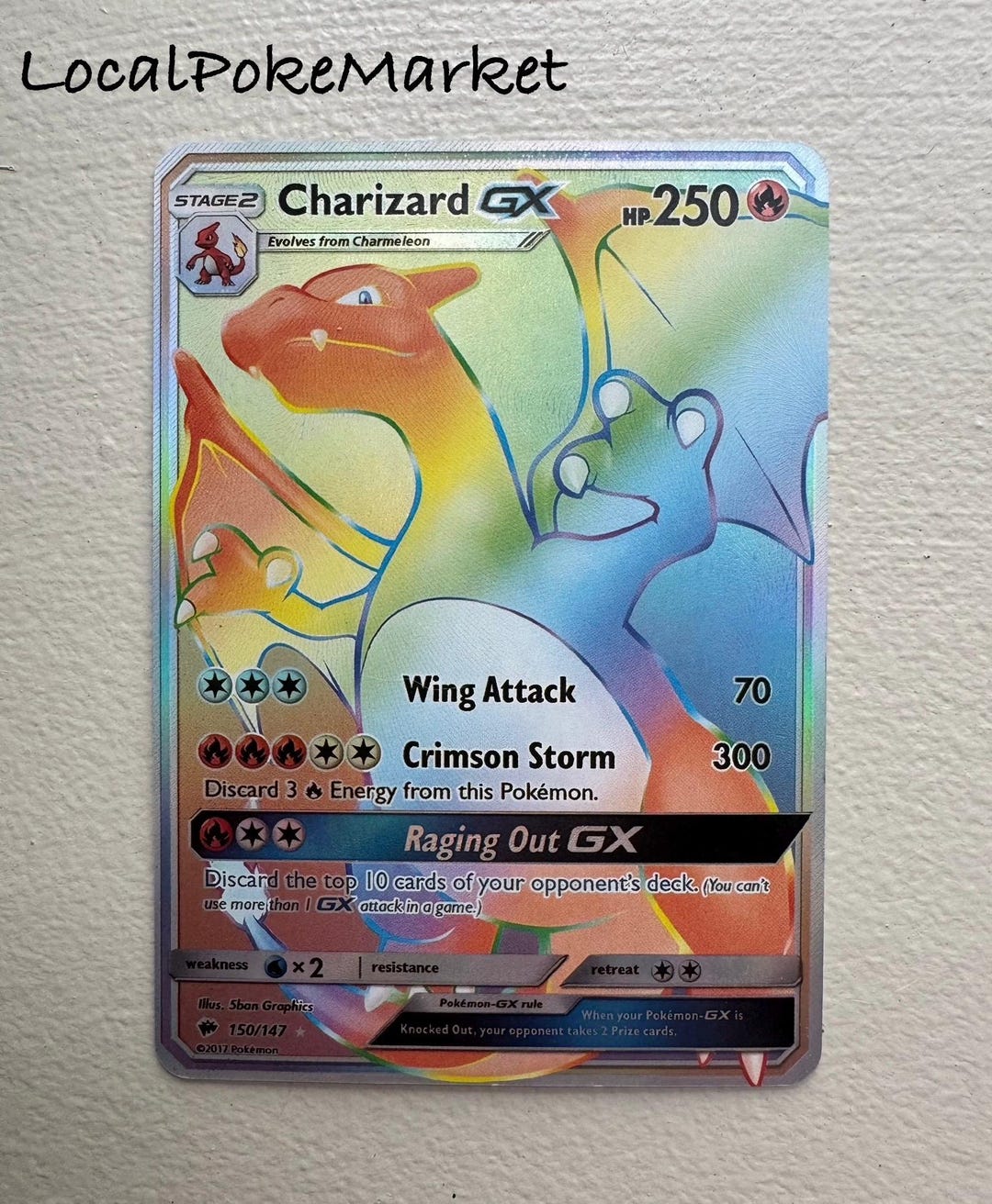 rainbow charizard pokemon card value Amazon.com: Pokemon - Charizard VMAX - 074/073 main image 1