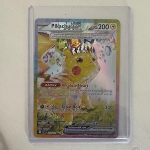 Pikachu Ex Surging Sparks Alt Art PROXY Karte